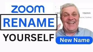 How to Change Your Name on Zoom (In or Out of a Meeting)