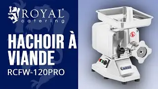 Hachoir &agrave; viande RCFW-120PRO | Royal Catering | Pr&eacute;sentation de produit