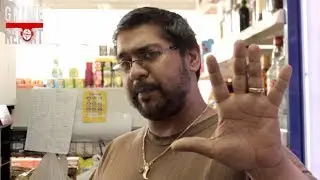 Angry Shopkeeper - The Five Pound Munch Announcement Sort Of Thing