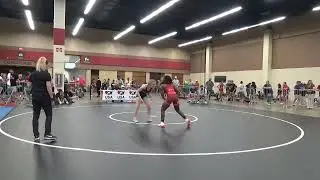 57 Kg Round Of 64 - Jasmine Jenkins-Bey, Icon Wrestling Vs Andee Anderson, Arizona Girls Wrestling