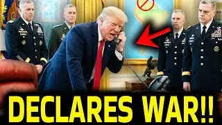 Trump LETS IT SLIP and Declares WAR in New Post