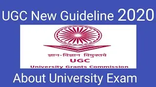 UGC new guideline 2020 Today | UGC letest update | Big news for all University students |