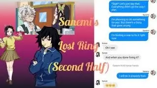 Sanemi's Lost Ring(Second Half) - Kimetsu Academy Text Story