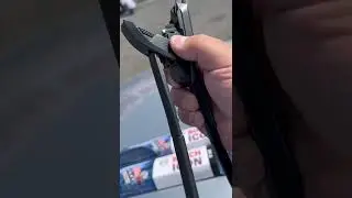 Как заменить, снять и заменить щетки стеклоочистителя Honda Accord Bosch, значок, установка щеток...