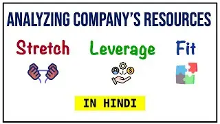 Concept of Stretch, Leverage & Fit in Hindi | Analyzing Company’s Resources in Competitive Position