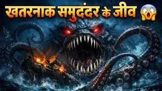 समुद्र के डरावने दानव | सच जानकर काँप जाओगे&rdquo;#dangerous sea creatures#mysterious sea creatures