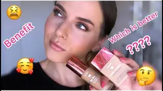 BENEFIT HELLO HAPPY FLAWLESS BRIGHTENING FOUNDATIONS VS. HELLO HAPPY SOFT BLUR FOUNDATION