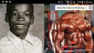 World famous bodybuilder Ronnie Coleman story