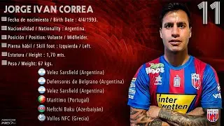 Jorge Correa #11// Volante - Midfielder // Volos NFC 2022