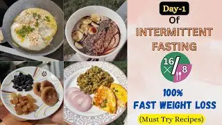 Weight loss with Intermittent Fasting for Beginners -16/8 Diet (Meal) Plan with Health Benefits