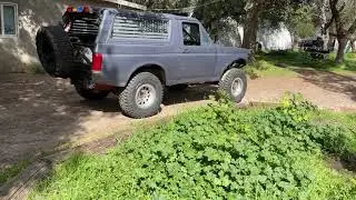 1983 Bronco Stroked 351W to 398CI. Edelbrock Proflow 4 Sequencial Port Fuel Injection.