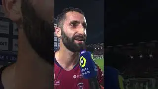 R&eacute;action de Maxime gonalons apr&egrave;s Clermont Lorient 1-0 a la mi temps #ligue1 #clermont #lorient