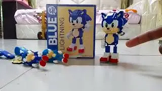 Nanoblock Sonic the hedgehog review #sonic #nanoblock