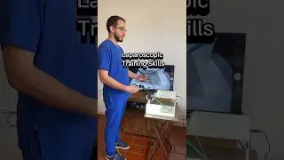 Laparoscopic Training Skills #cirugiageneral #generalsurgery #simulation #medicine #surgery