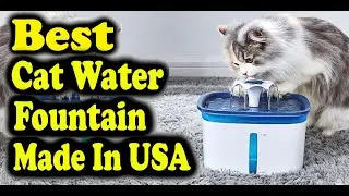 Best Cat Water Fountain Made In USA