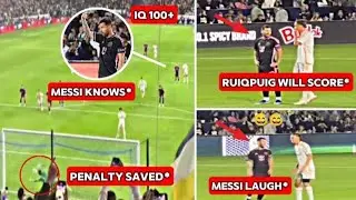 Messi Teach Intermiami Keeper & Laugh at Galaxy Defender who Challenge him 😅