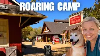 Bear Mountain Steam Train Adventure | Exploring Roaring Camp Railroads Felton CA