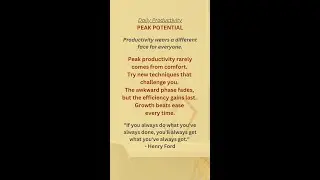 Friday Productivity Productive discomfort leads to efficiency breakthroughs. #shorts