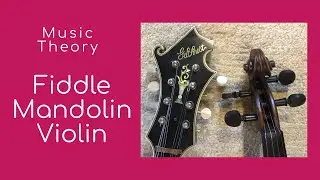 Music Theory For Fiddle Mandolin Violin 15 Natural AKA Aeolian Minor Scale Pete Martin