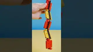 I built a compact Jacob&rsquo;s Ladder with LEGO bricks! #lego #legomoc #satisfying #fidget