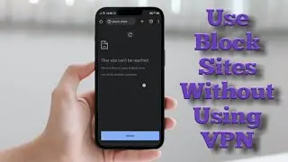 How to use block website without vpn. #gadgets #futuretech #talkabouttech