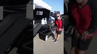 🔥#blackwidow Pro ATV #folding Ramps | ATV Luggage/Storage Carrier From #electrifyexpo  Seattle 2023