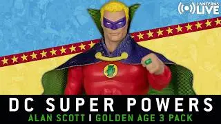 DC Super Powers Green Lantern, Hourman & Starman Action Figure Unboxing