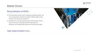 Advancing Vehicle Safety and Autonomy: Global Automotive Camera Market Outlook