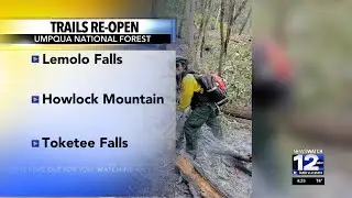 Trails, campgrounds reopen in Umpqua National Forest