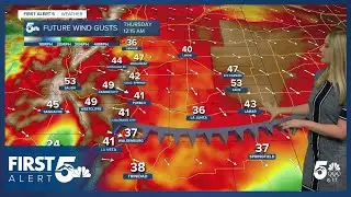 High wind warnings remain in effect until 7 am in southern Colorado