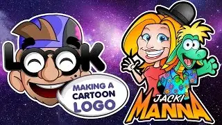 Make a cartoon Logo