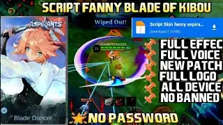 NEW PATCH || SCRIPT SKIN FANNY ASPIRANTS || FULL VOICE || FULL EFFECT || FULL BACKUP || NO PASSWORD