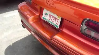 CANDY ORANGE BUBBLE CHEVY IMPALA ON 26