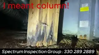 Structural issue in the crawlspace