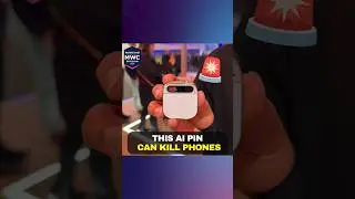 This will kill smartphones | Humane AI Pin #shorts #humaneai #mwc