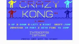 Commodore 64 Crypt - Crazy Kong