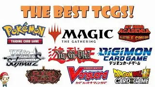 The Top 10 Collectible Games 2022! (Top 10 TCGs 2022!) - HUGE Changes!