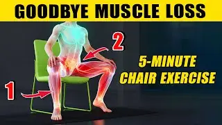 Over 60? The 5-Minute Chair Routine That Fixes Your Posture Instantly!
