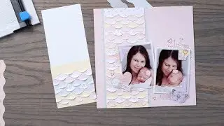 Double Wave Tearing Tool Technique Project by Creative Memories