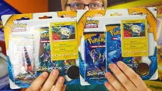 Pokemon Sun and Moon Booster Pack Opening