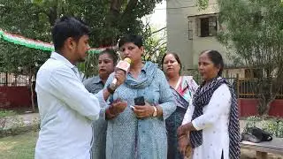 Amarlata Sangwan Timarpur Nigam Parshad ne aaj Brixaropan aur Gym ka udghatan kiya