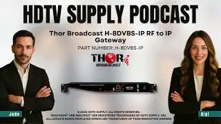 Thor Broadcast H-8DVBS-IP RF to IP Gateway
