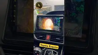 Android магнитола в Toyota Esquire + камера переднего вида