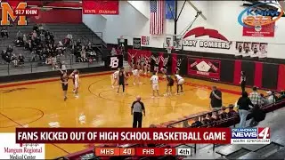 Fans kicked out of high school basketball game