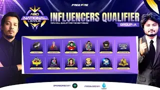 [🔴LIVE] INFLUENCERS QUALIFIERS GROUP A || ABD NATIONAL LEAGUE || @Flickerz7