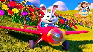 Bunny&rsquo;s Magical Sky Ride 🚀🐰 | Cheerful 3D Adventure for Kids