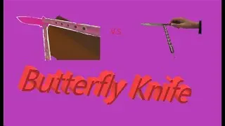 Roblox Arsenal Butterfly Knife Tricks In Real Life