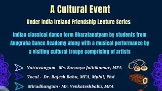 Embassy of India in Ireland Live Culture Event