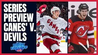 NHL Stanley Cup Playoffs Prediction : New Jersey Devils vs. Carolina Hurricanes | Daily Faceoff Live