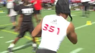 Jaylan Knighton Highlights #351 Rivals Camp Series Miami 2018